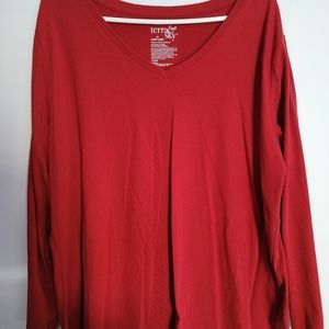 Terra & Sky long sleeve tee 1X